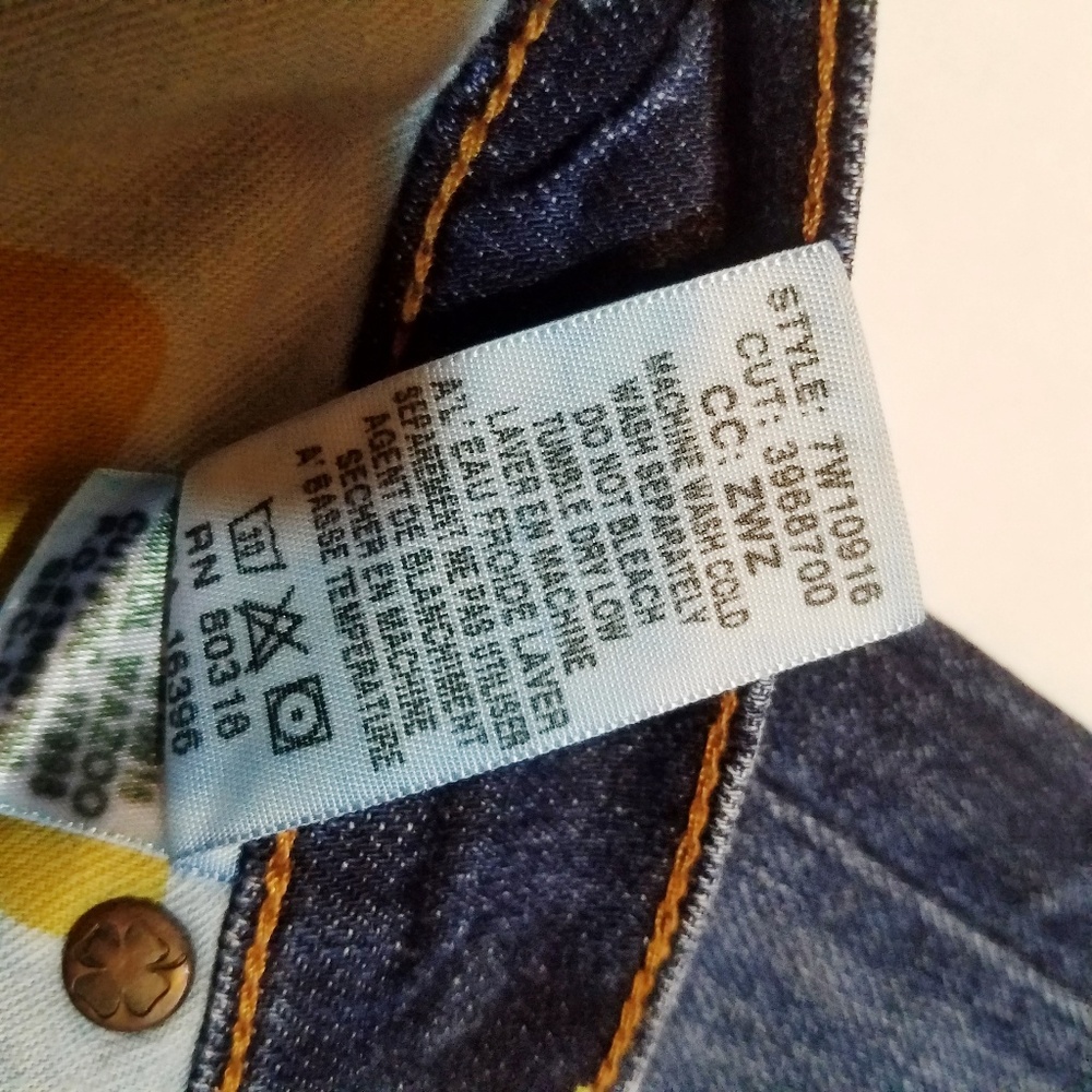 Lucky Brand Womans 6/28 Sweet'N Straight Crop - Picture 8 of 8